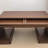 Solid wood elm large desk