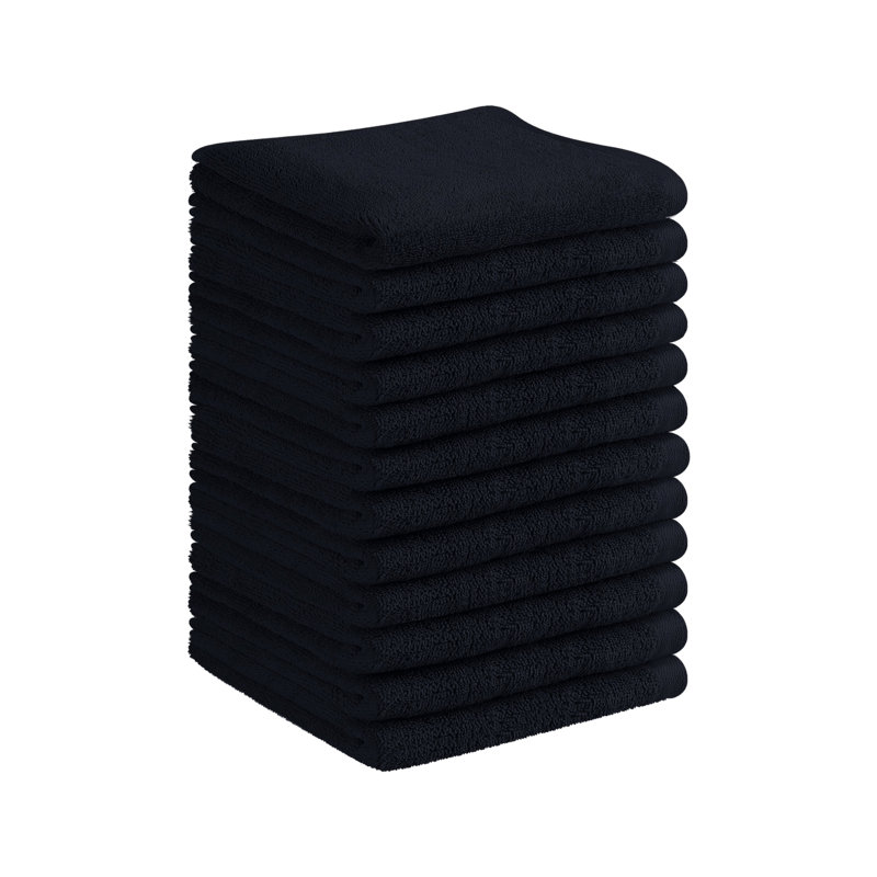 Masino Face Cloth 30x30, Black