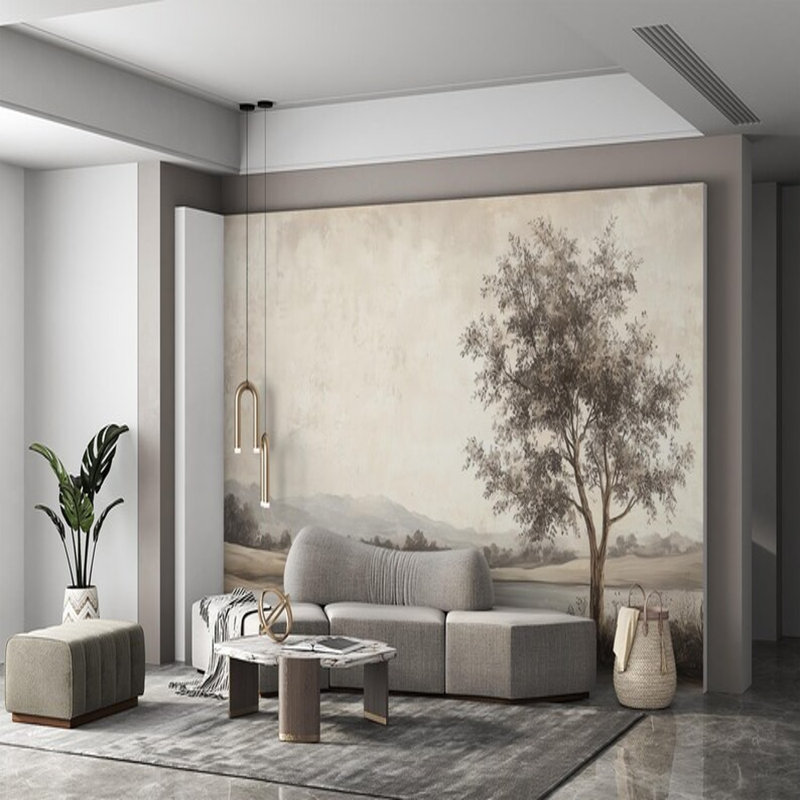 Peel and Stick Wall Mural, 204" L x 114" W