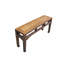 Banc en bois rétro