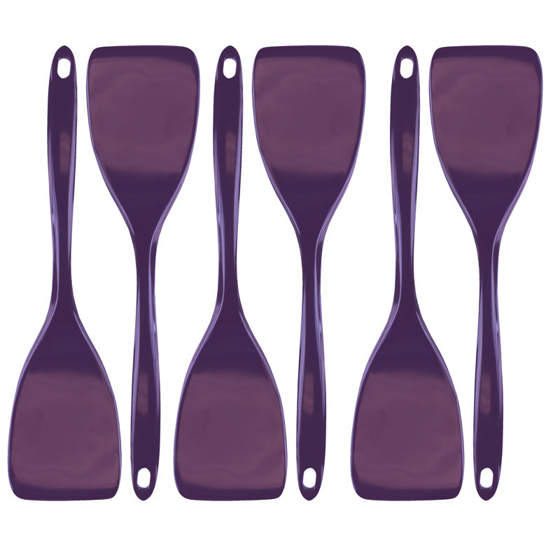 Reston Lloyd Melamine Spatulas, Plum