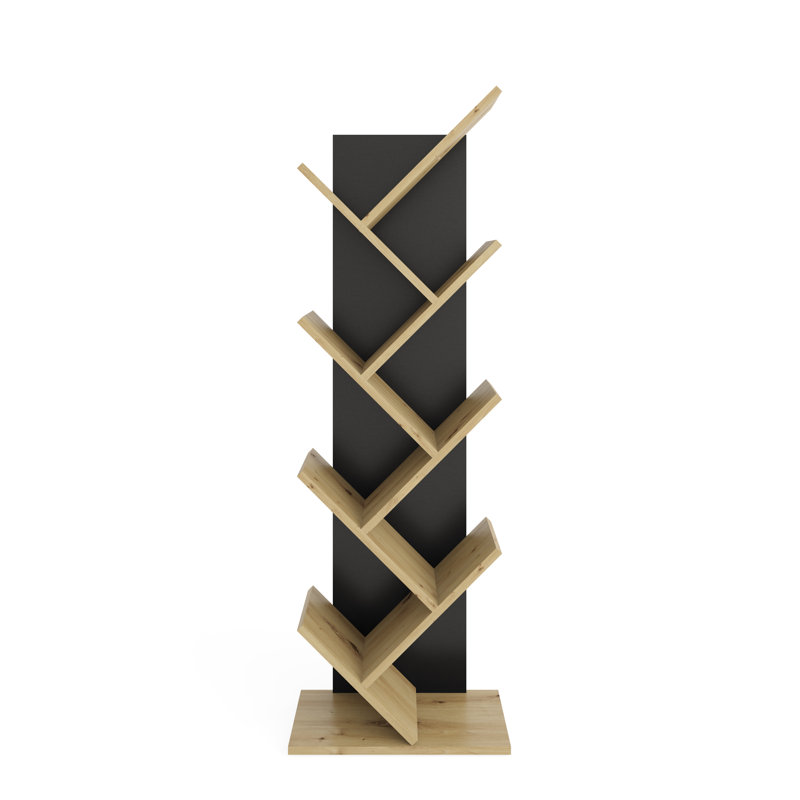 Kuttner 125.3 cm H x 41.6 cm W Etagere Bookcase