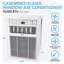 10,000 BTU 115V Casement Slider Window Air Conditioner with Follow-Me Remote Control
