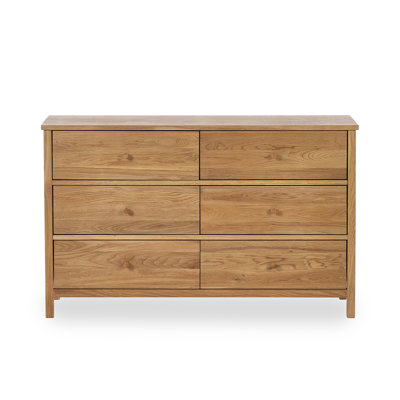 Coxmoor 120 cm W Chest of 6 Drawers