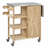 Foldable Outdoor Kitchen Island Patio Kitchen Island Outdoor Kitchen Cart Portable Prep Station with Lockable Wheels-128765670