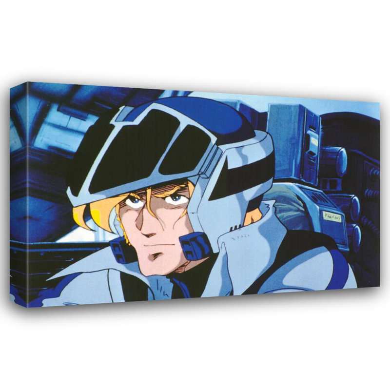 Robotech: Roy Fokker, 15" H x 24" W
