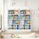 Bockiaro 43.3" H Wood Storage Bookcase Set (Set of 2)