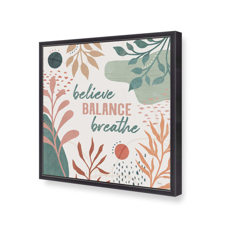 Motif de la sagesse sauvage II, H 17,75 po x l 17,75 po, Encadrement ouvert, zinc vieilli