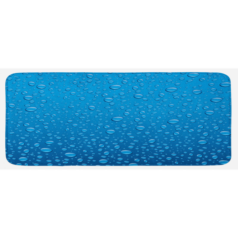 Modern & Contemporary Polyester Kitchen Mat