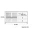 Buffet en bois massif de style Atmosphere