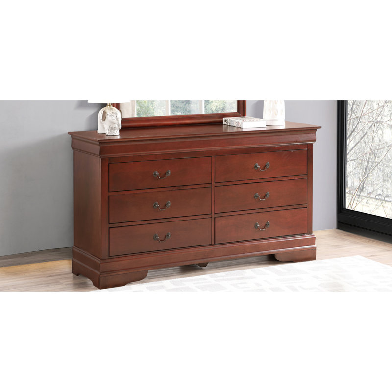 Commode en cerisier de style traditionnel - G3100-d Profondeur, largeur 18, hauteur 33