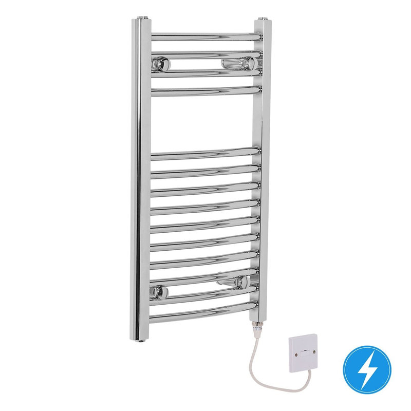 Ailn Curved Towel Rail Heated Towel Rails
