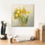 «French Yellow Tulips No Butterfly» par Danhui Nai, art mural sur toile-1335087147