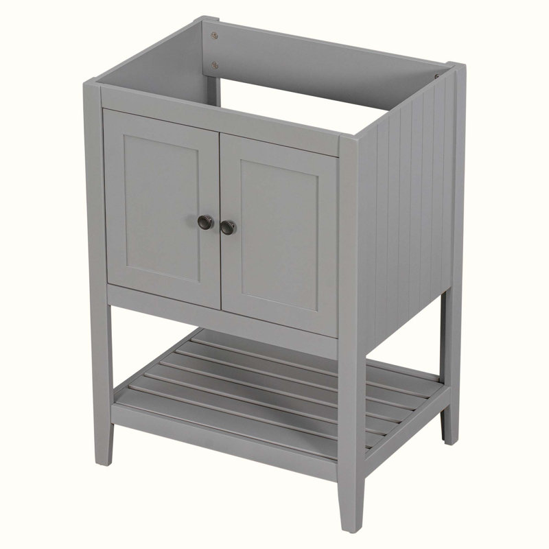 Base de meuble-lavabo, Gris