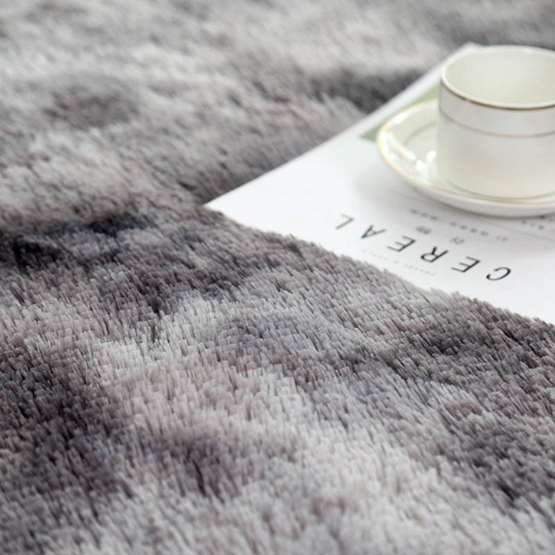 Tapis gris foncé Allan, Carré 6 pi 7 po