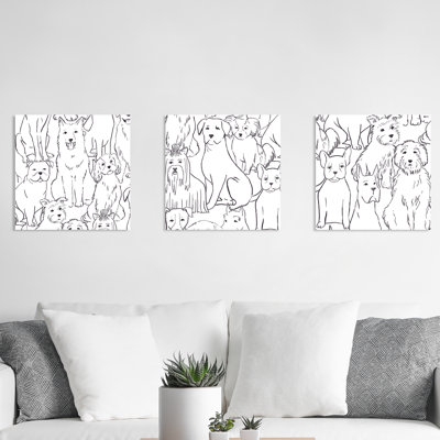 Animals Non-Wall Damaging Wall Decal