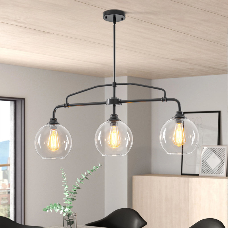 3-light Kitchen Island Pendant