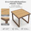 Table d'appoint extérieure l 23 po x P 23 po