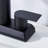 Modern Matte Black 2 Handle Waterfall Bathroom Faucet