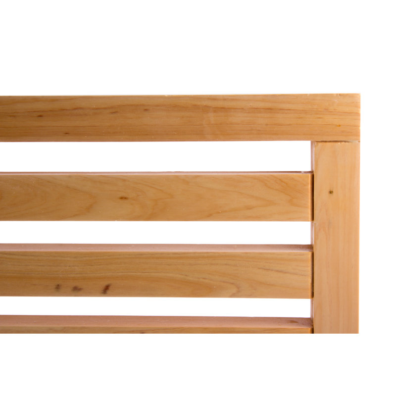 Escabeau moderne en bois multi-usage à 1 marche avec capacité de charge de 550 lb.