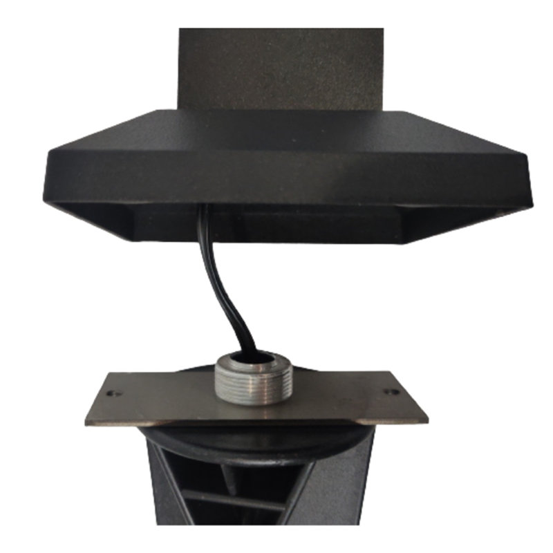 Black Cast Aluminum LED Bollard Pathway Light