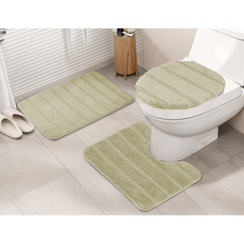 Lesage Non-Slip Bath Rug, Sage