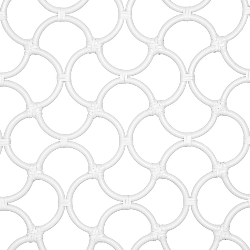Mar Collection Headboard, Full / Double, White