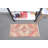 Handwoven Turkish Oushak Small Wool Rug in Vibrant Red Ideal for Bath and Entryway Decorative Accent