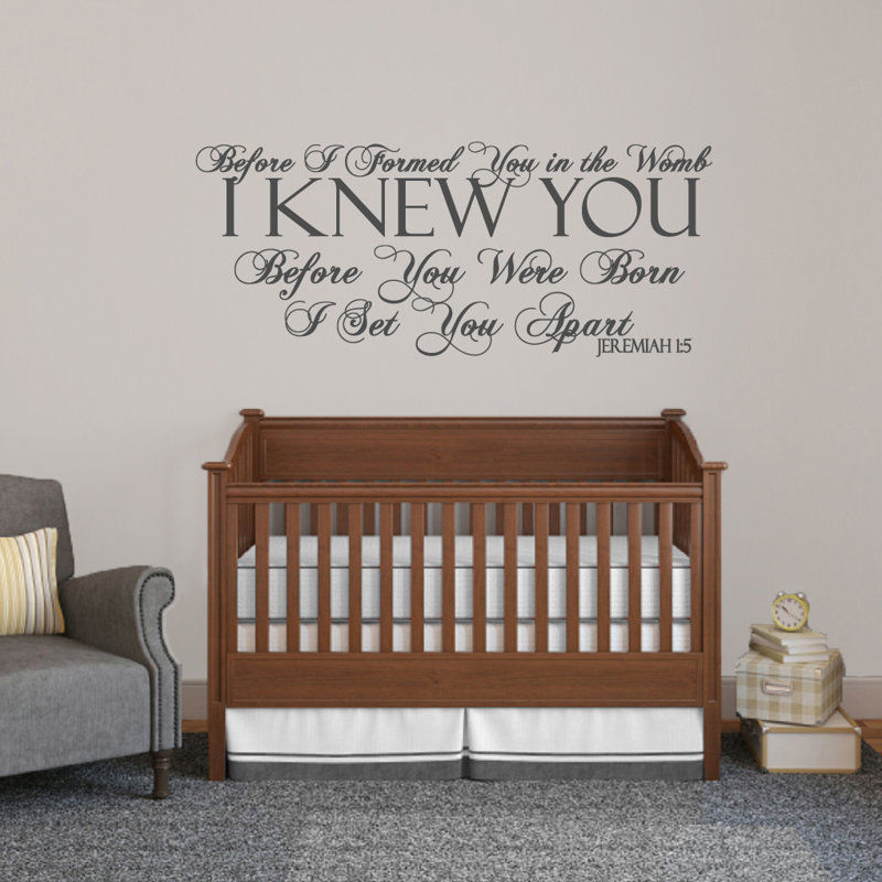 Text & Numbers Non-Wall Damaging Wall Decal, Dark grey