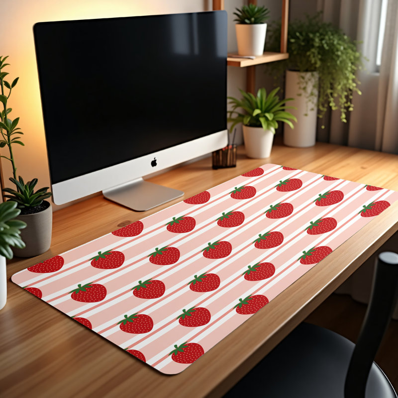 Polyester Desk Pad, 14.4x12.1