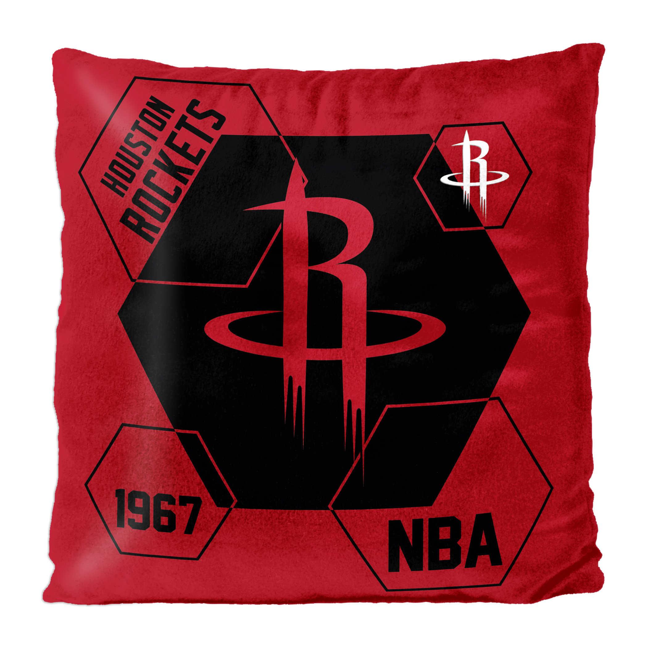 Northwest Rockets Northwest NBA Houston Rockets Connector Velvet Reverse Pillow ...