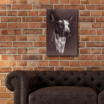 «Ibizan Hound» par Barbara Keith, impression sans cadre