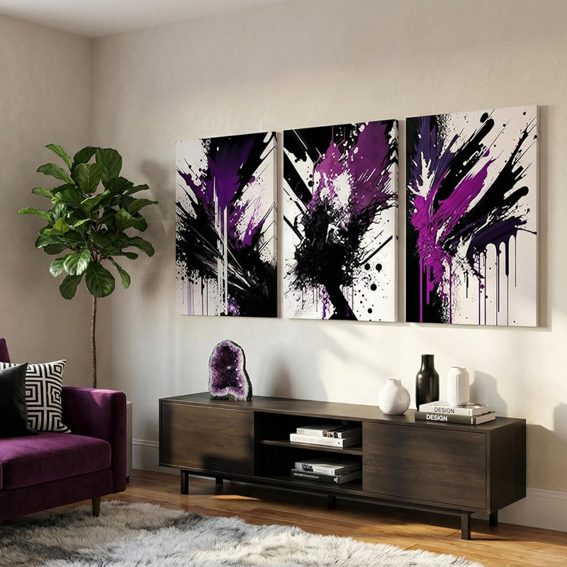 3 Piece Wrapped Canvas Print