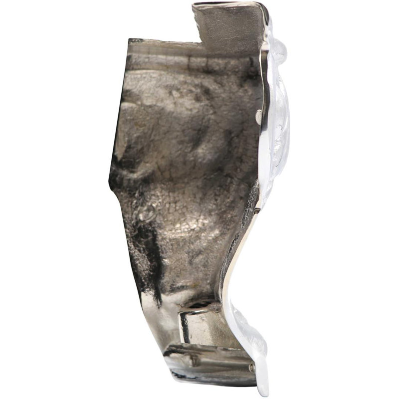 ILVE Range Burnt Scroll Foot (Brass), Chrome