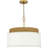 Sayan 4-Light Brushed Gold Pendant Light