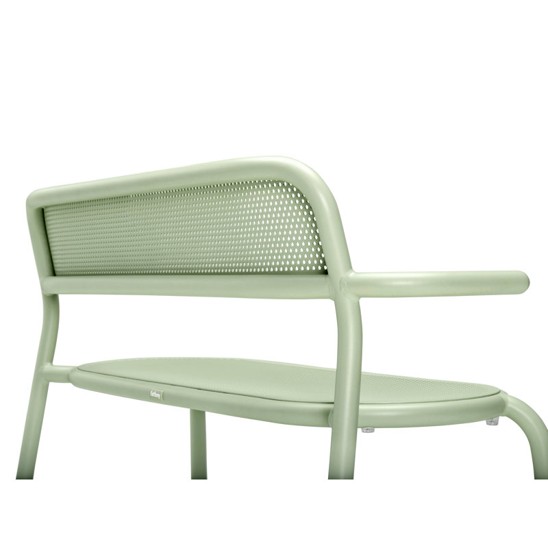 Toni Bankski Outdoor Bench, Mist Green