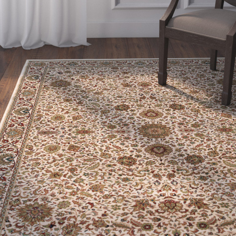 Tapis oriental ivoire / vert Shelburne