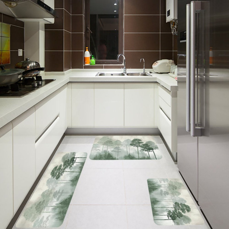 Ensemble de 3 tapis de cuisine Misty