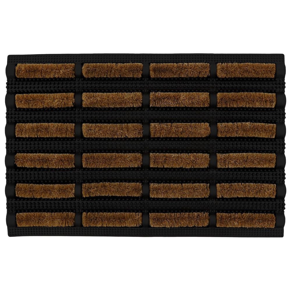 B&Q - Nimbus Rubber Coir Scraper Tuffscrape Doormat40X60Cm - Image 4
