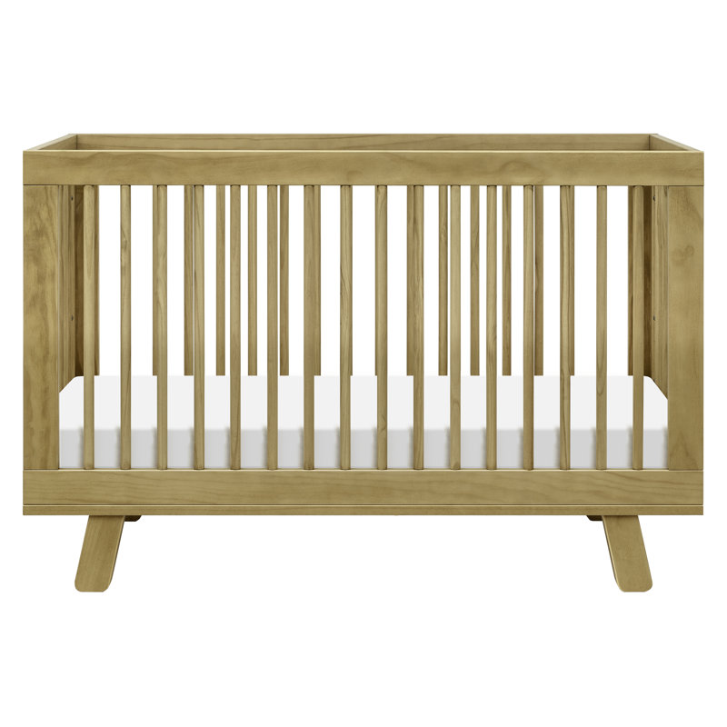 Hudson 3-in-1 Convertible Crib, Honey