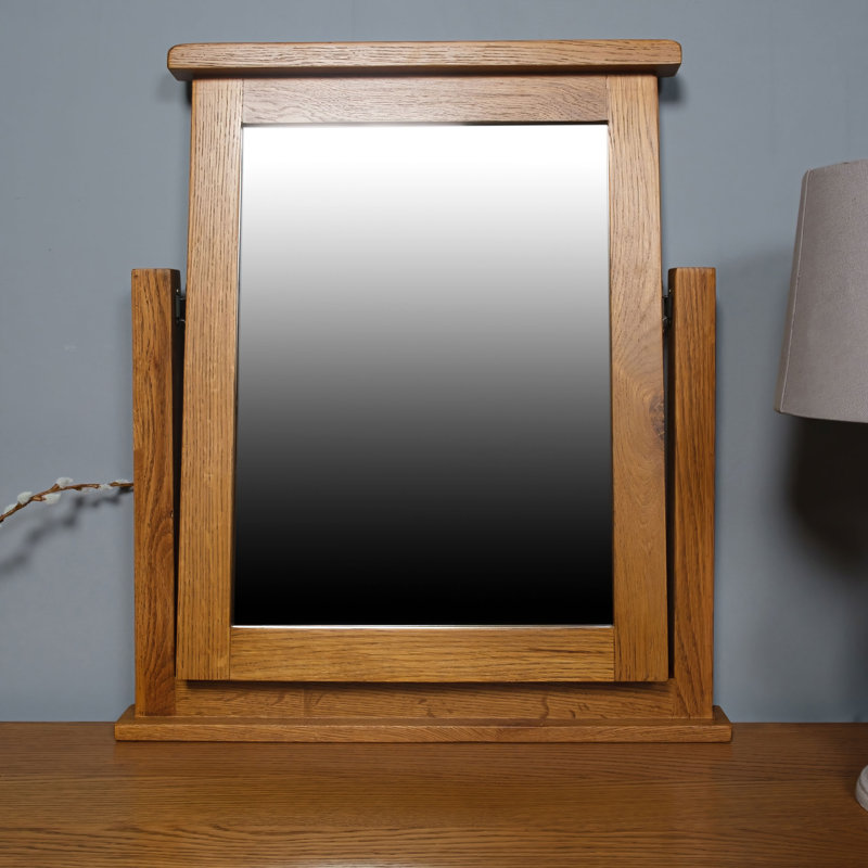 Bhavya Wood Wall Mirror