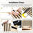 Wood Slat Acoustic Wall Panels for Sound Absorption and Modern Interior Décor, Walnut