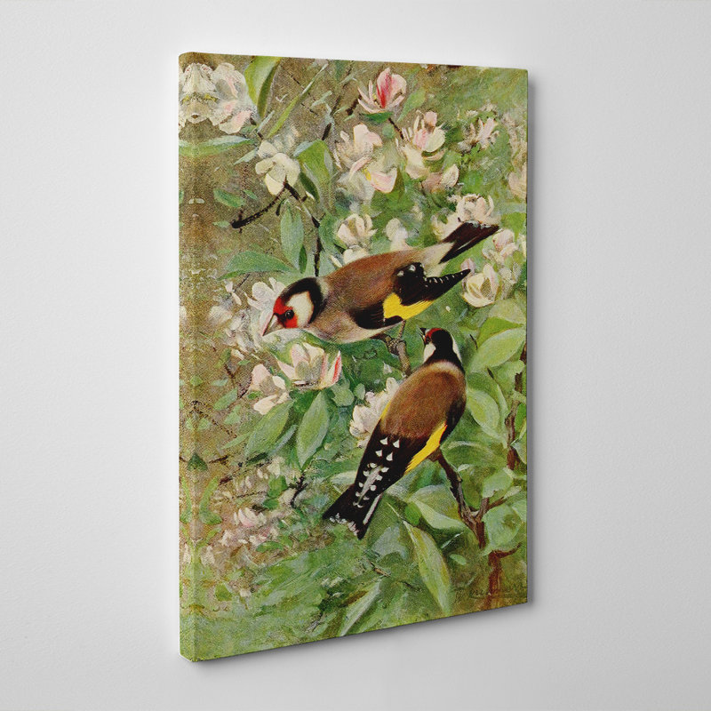 Wilhelm Kuhnert - Wrapped Canvas Painting, 50cm H x 35cm W