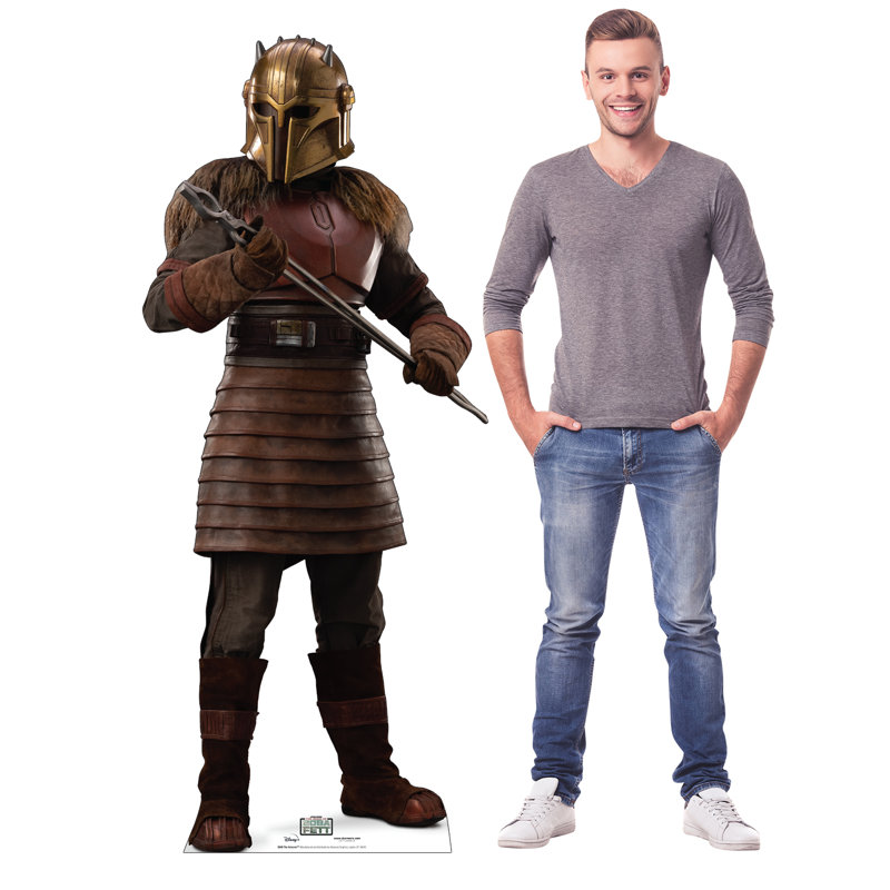 Life-Size Cardboard Cutout of The Armorer from The Book of Boba Fett