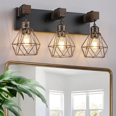 Éclairage pour meuble-lavabo Farmhouse (ampoules non incluses)