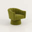 Avalina Velvet Swivel Barrel Chair-1715427125