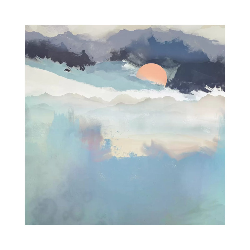 Mountain Dream - reproduction d'art, Toile tendue, Aucun mat, H 37 po x l 37 po x P 1,5 po
