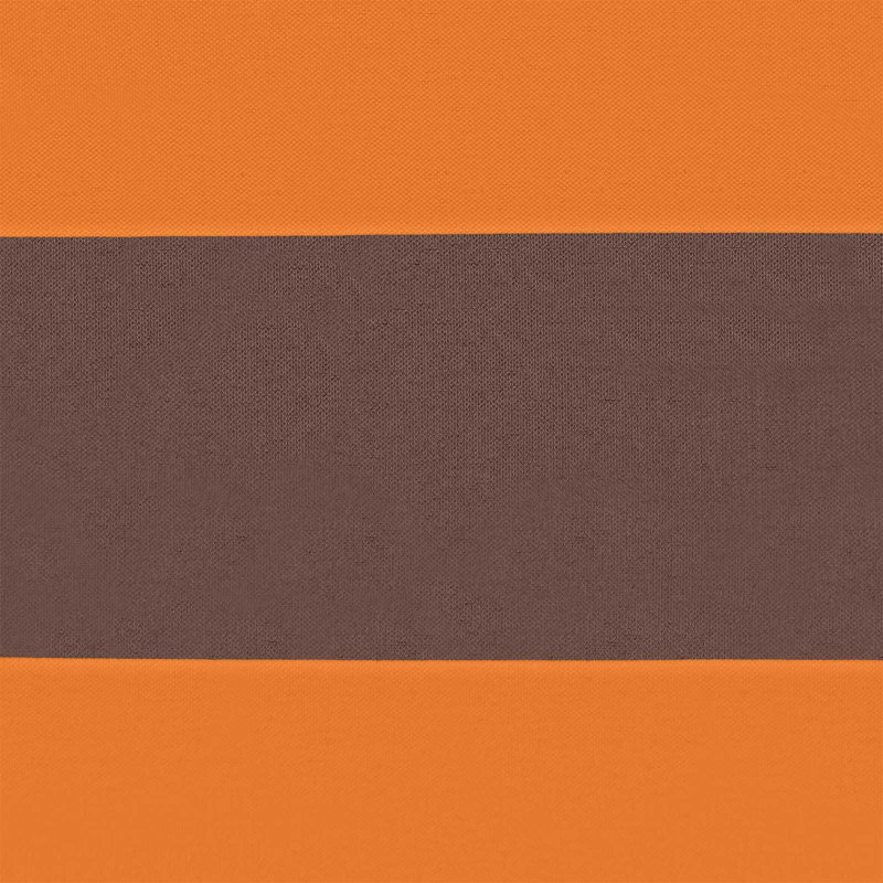 Vidaxl Sunshade Sail Oxford Fabric Rectangular Patio Shade Sunscreen Canopy, 2m W x 3.5m L, Orange/Brown