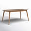 Table de salle à manger rectangulaire avec pieds fuselés l 59,06 po Gallman-292885319-305728034