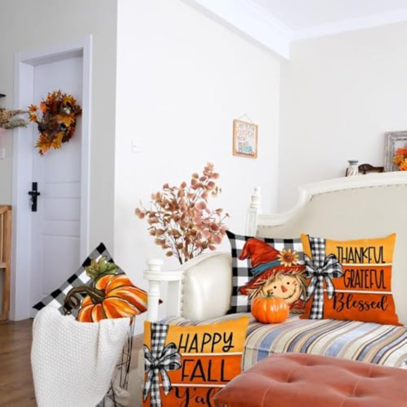 Coussins d'automne 18 x 18 Fall Buffalo